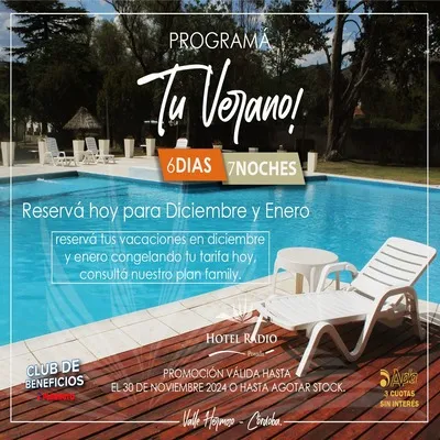 HOTEL RADIO - VALLE HERMOSO (CBA.)