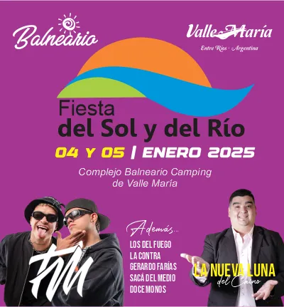 FIESTA DEL SOL Y DEL RIO 2025