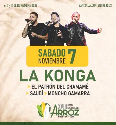 SABADO 7 - XVIII FIESTA NACIONAL DEL ARROZ