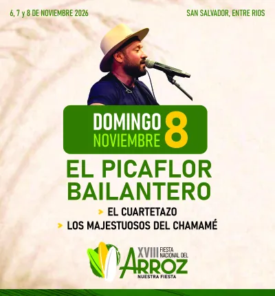DOMINGO 8 - XVIII FIESTA NACIONAL DEL ARROZ