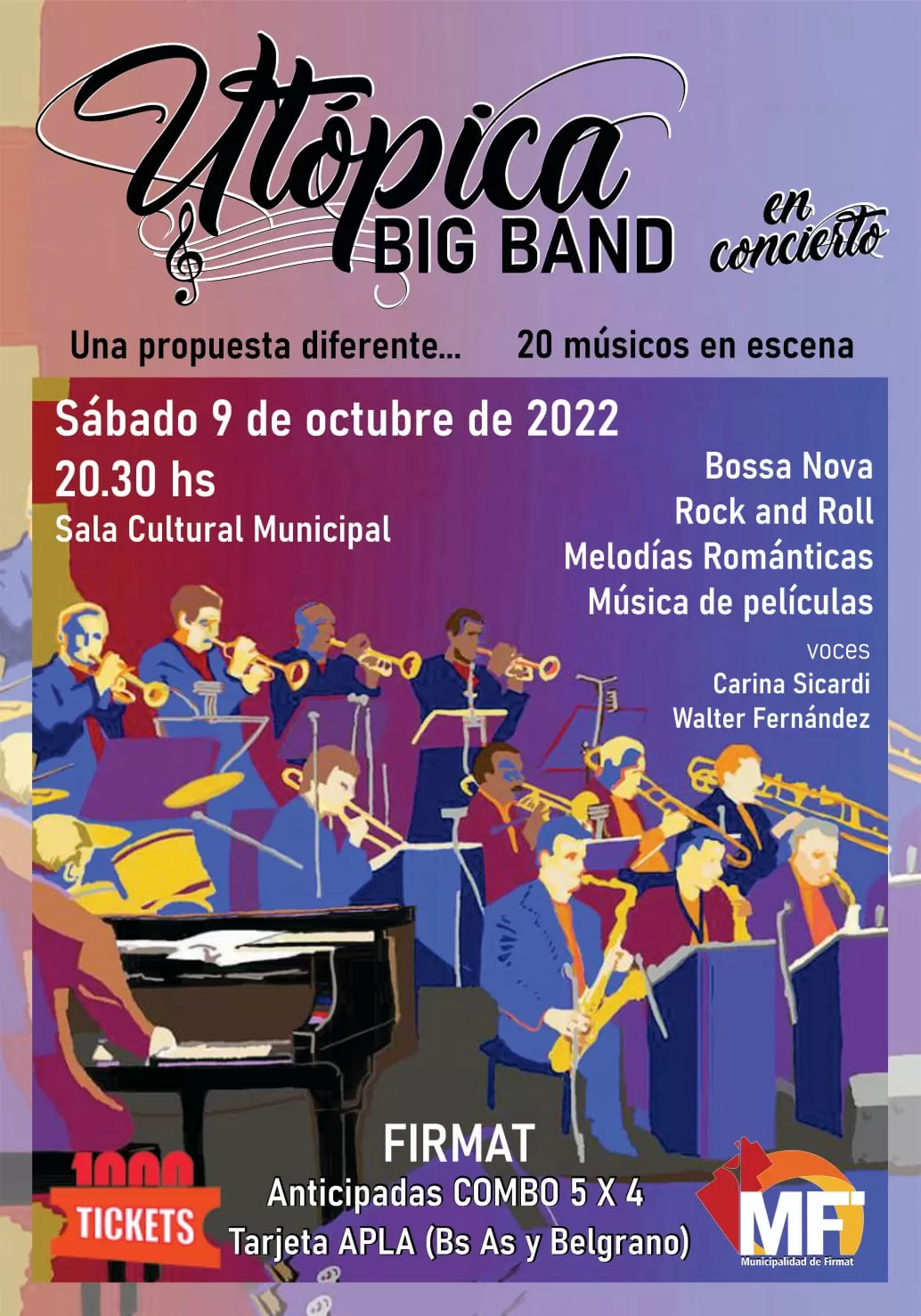 UTOPICA BIG BAND EN CONCIERTO